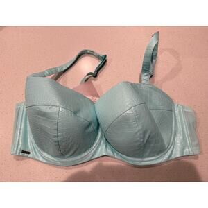 Savage X‎ Fenty Queen of the Galaxy Low Balconette Teal 44DD